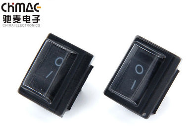 Waterproof Mini KCD Rocker Switch 2 Pin Power 50mΩ Contact Resistance